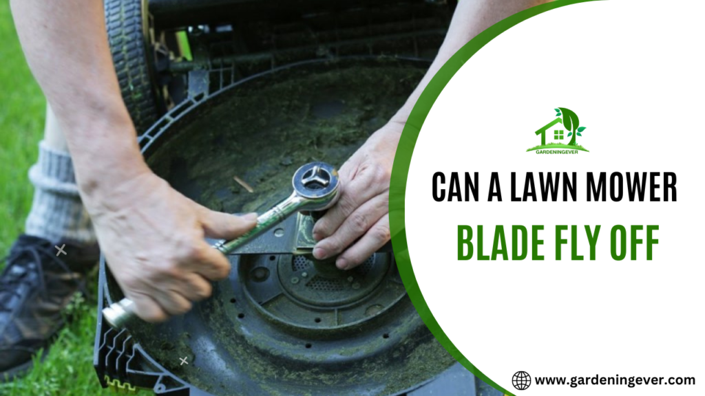 Can A Lawn Mower Blade Fly Off?